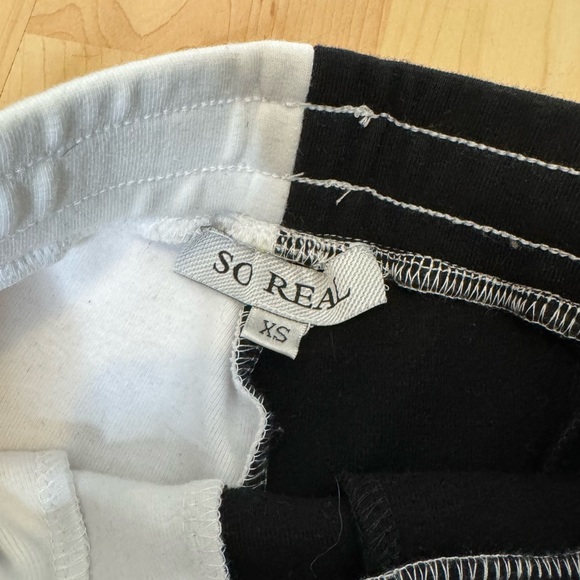 Ruched leggings - duo tone - Picture 4 of 5